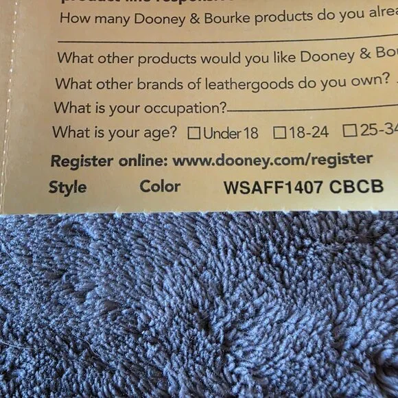 Dooney & Bourke Leather Large Framed Coin Purse Kisslock NWT Cranberry - Picture 9 of 16